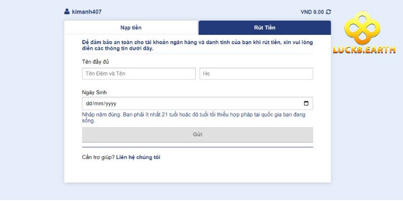 Rút Tiền Luck8 2 Rút tiền Luck8 các bước chi tiết.