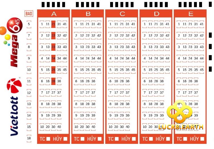 Hướng Dẫn Cách Chơi Xổ Số Vietlott MEGA 6/45 Tại Luck8 2 Luật chơi Mega 6/45 như thế nào?